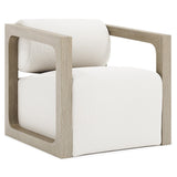 Leilani Sea Oat Outdoor Swivel Chair