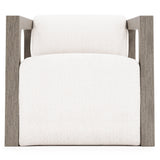 Leilani Weathered Teak Outdoor Swivel Chair