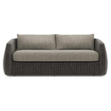 Sarene Dark Thatch Outdoor Sofa