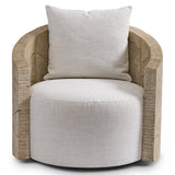 Calypso Sea Oat Outdoor Swivel Chair