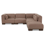 June Dark Brown Dream Modular Sectional