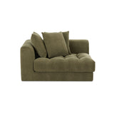 Davie Olive Left Arm Facing Chair