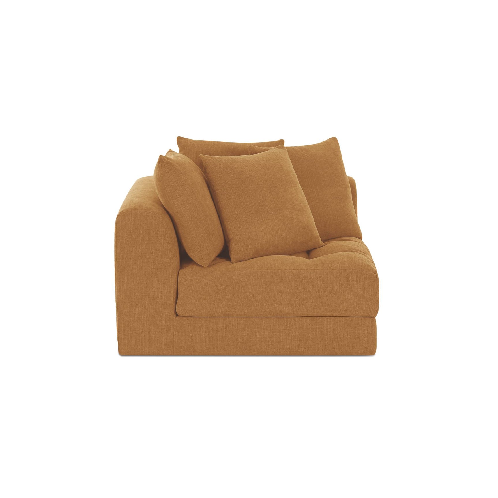 Davie Golden Yellow Right Arm Facing Chair