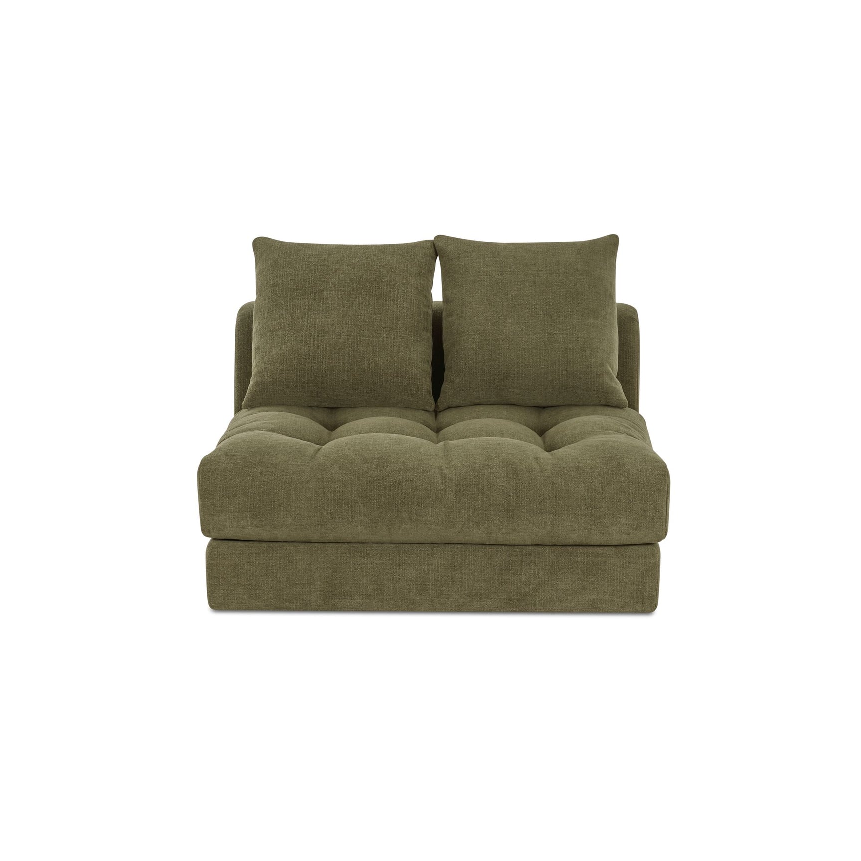 Davie Olive Slipper Chair