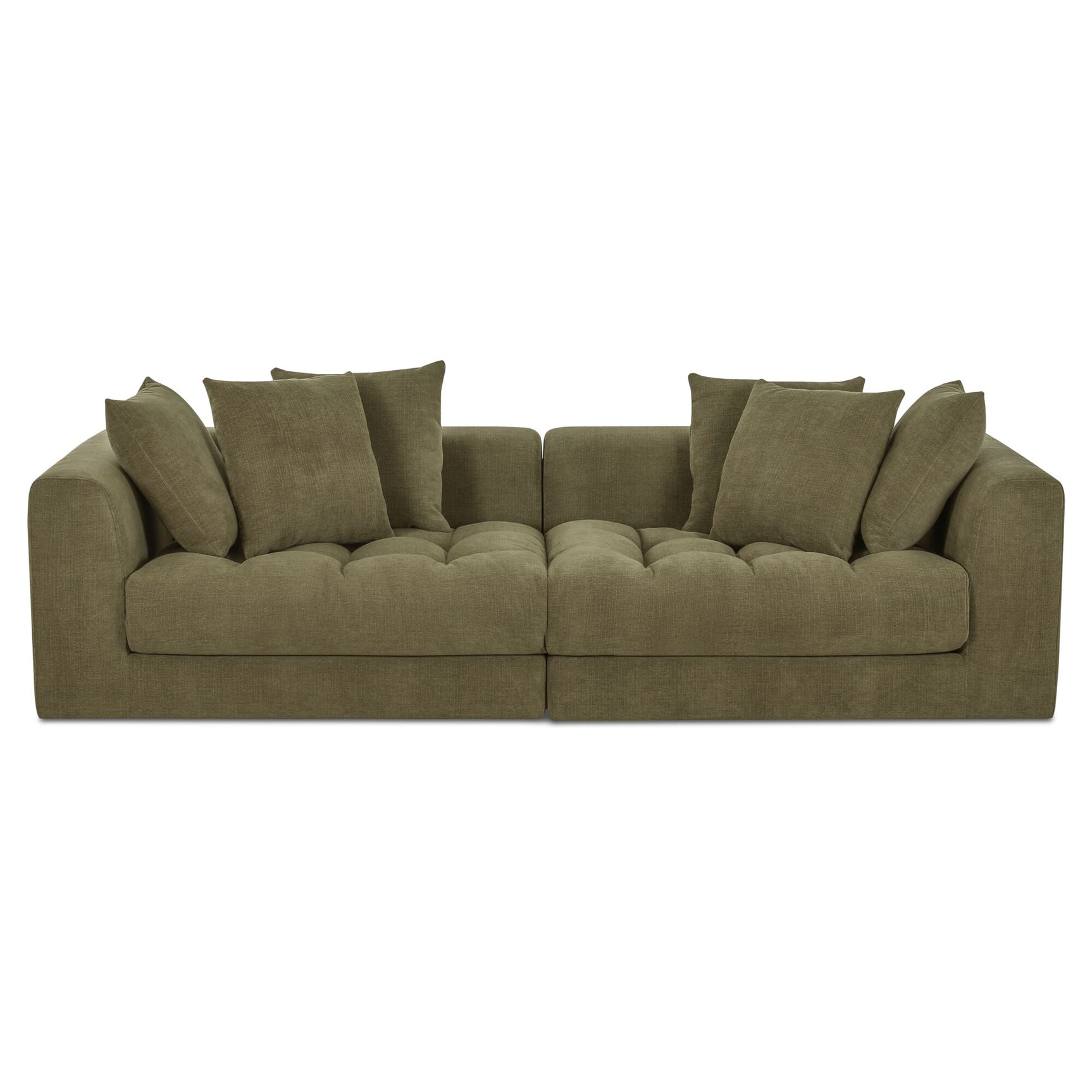 Davie Olive Modular Sofa