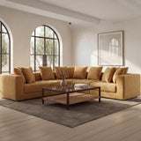 Davie Golden Yellow Classic L Modular Sectional