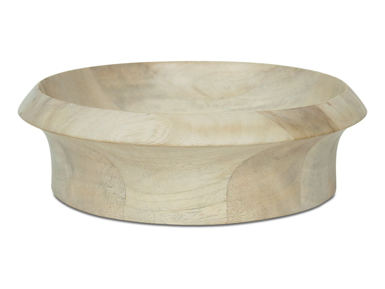 OLEN White Wash Olen Bowl - Ornate Home