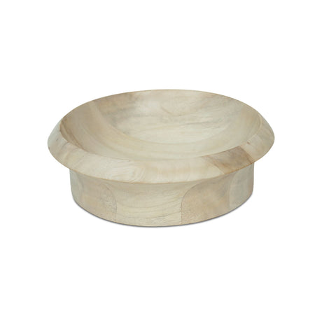 OLEN White Wash Olen Bowl - Ornate Home