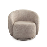 Olli Wheat Fabric Swivel Chair - Ornate Home