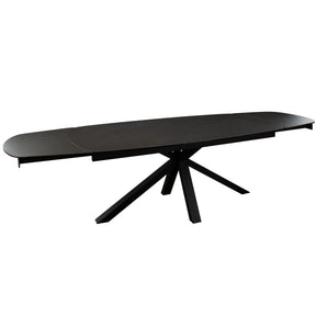 Onyx Black Extension Dining Table - Ornate Home
