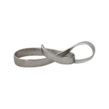 Cascade Silver Cast Aluminum Sculpture