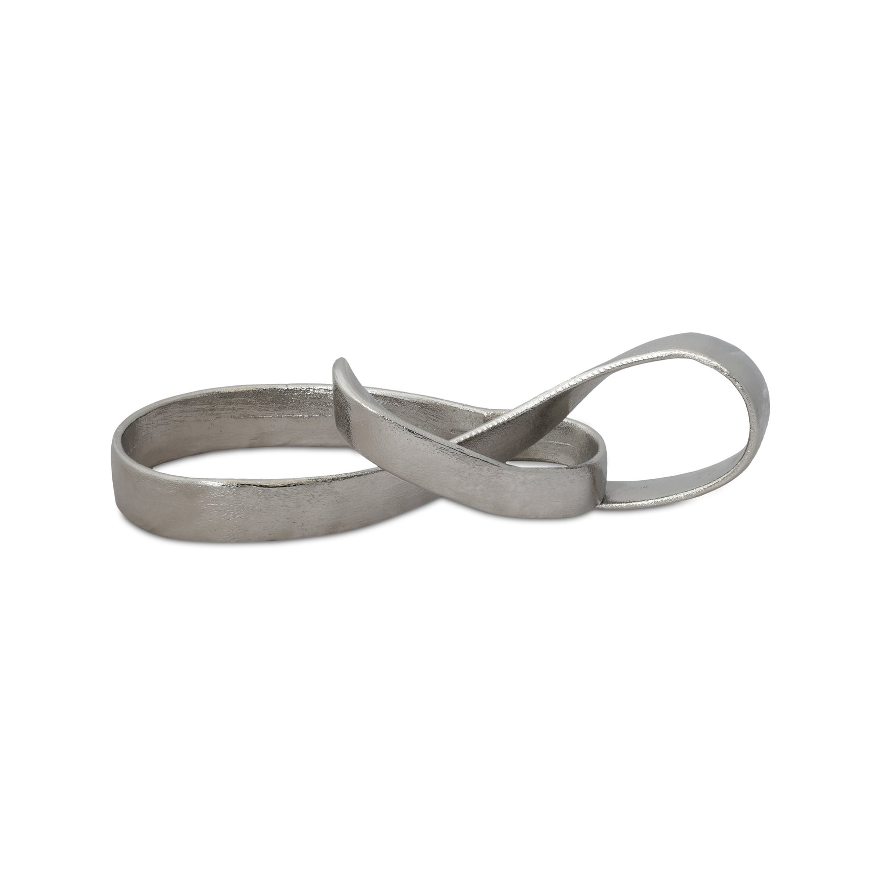 Cascade Silver Cast Aluminum Sculpture