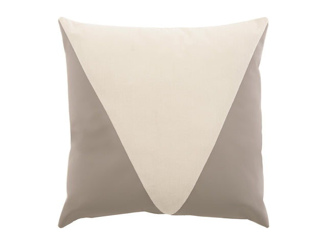 Bernhardt Cream/Grey Outdoor Throw Pillow - Ornate Home