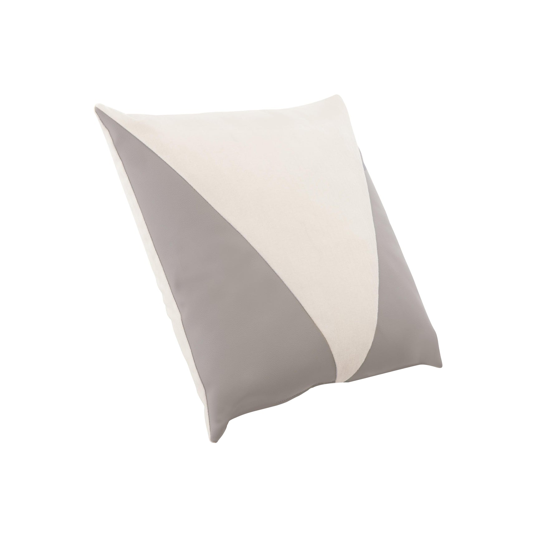 Bernhardt Cream/Grey Outdoor Throw Pillow - Ornate Home