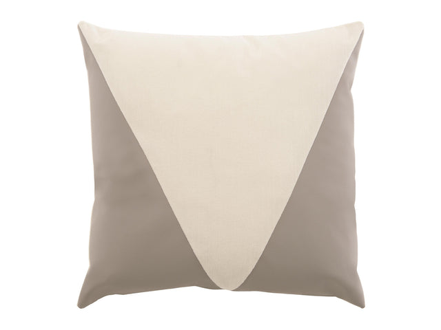 Bernhardt Cream/Grey Outdoor Throw Pillow - Ornate Home