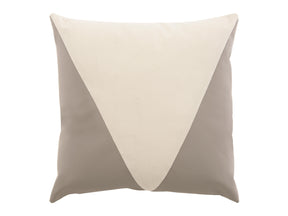Bernhardt Cream/Grey Outdoor Throw Pillow - Ornate Home