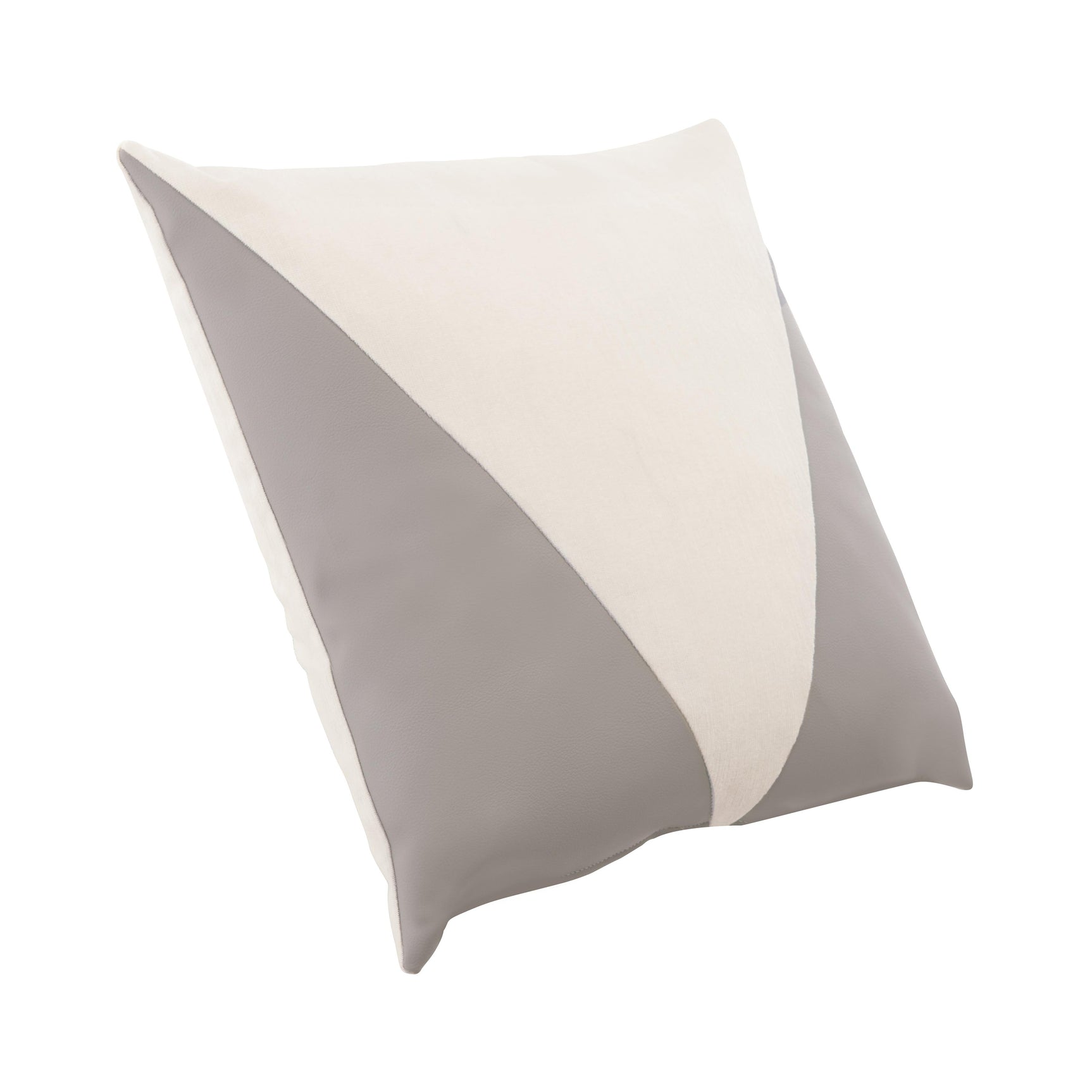 Bernhardt Cream/Grey Outdoor Throw Pillow - Ornate Home