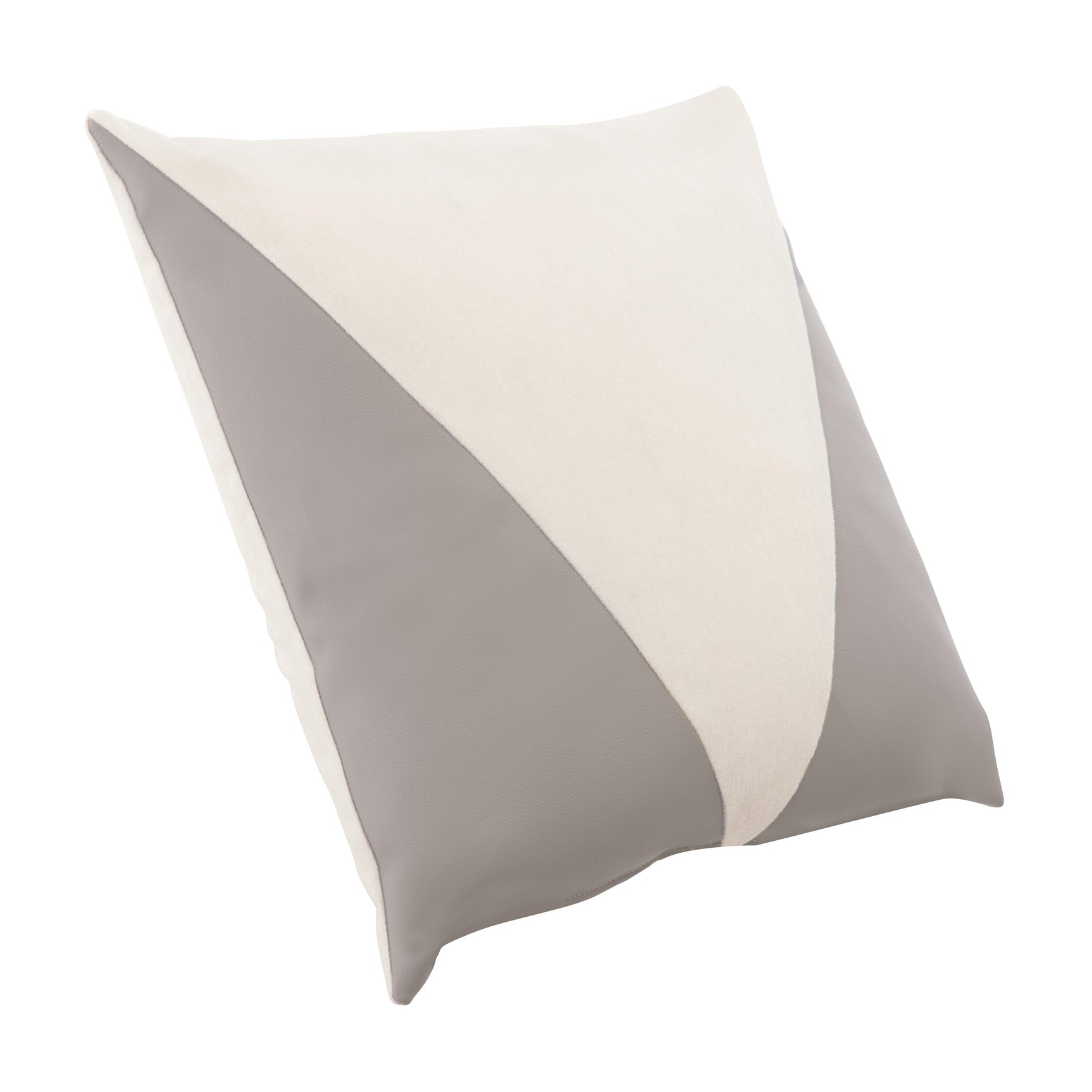 Bernhardt Cream/Grey Outdoor Throw Pillow - Ornate Home