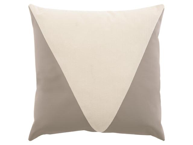 Bernhardt Cream/Grey Outdoor Throw Pillow - Ornate Home