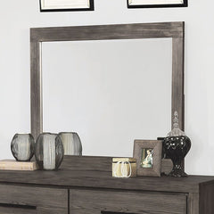 Oakburn Weathered Warm Gray Mirror - Ornate Home