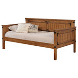 Oakdale Rustic Honey Wood Twin Daybed with Trundle - Ornate Home