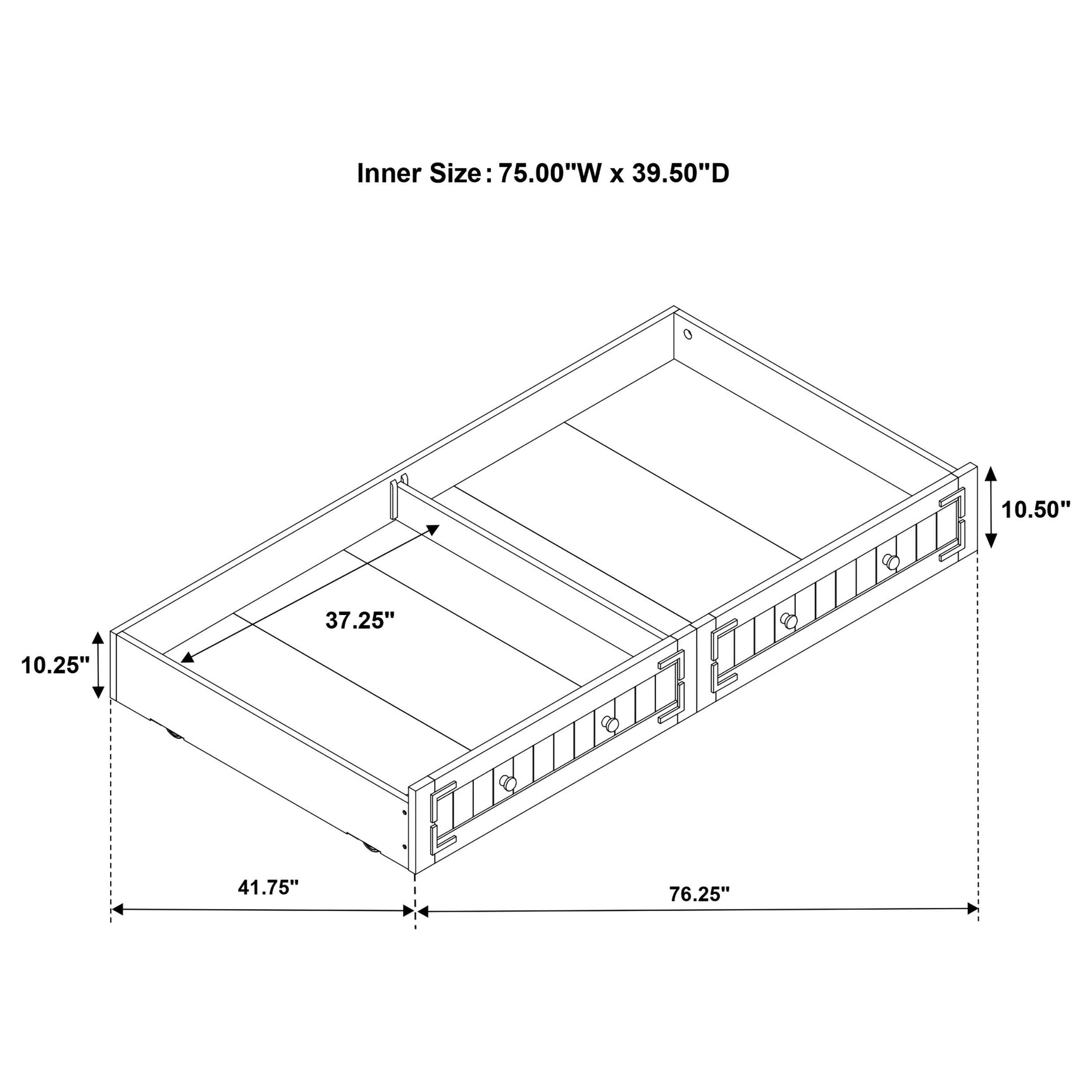 Oakdale Rustic Honey Wood Twin Daybed with Trundle - Ornate Home