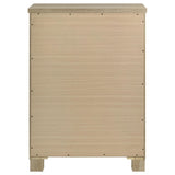 Oakglen Weathered Oak 5-drawer Bedroom Chest of Drawers - Ornate Home