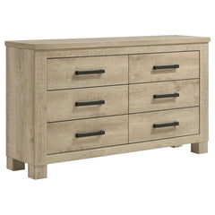 Oakglen Weathered Oak 5-piece California King Bedroom Set - Ornate Home