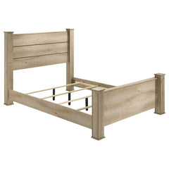 Oakglen Weathered Oak 5-piece Eastern King Bedroom Set - Ornate Home