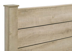 Oakglen Weathered Oak 5-piece Queen Bedroom Set - Ornate Home