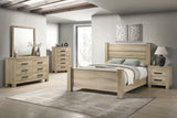 Oakglen Weathered Oak 55-inch California King Panel Bed - Ornate Home