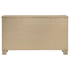 Oakglen Weathered Oak 6-drawer Bedroom Dresser - Ornate Home