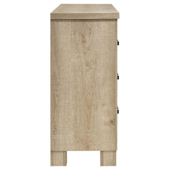 Oakglen Weathered Oak 6-drawer Bedroom Dresser - Ornate Home