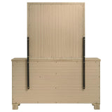 Oakglen Weathered Oak 6-drawer Bedroom Dresser and Mirror - Ornate Home