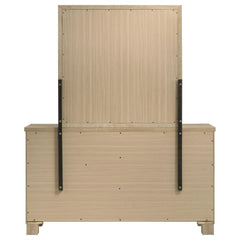 Oakglen Weathered Oak 6-drawer Bedroom Dresser and Mirror - Ornate Home