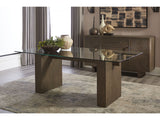 Oakland Glass Table in Brunette - Ornate Home