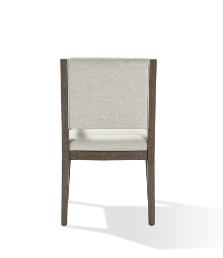 Oakland Upholstered Arm Chair in Brunette (Set of 2) - Ornate Home