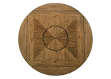 Oakly Brown Round/Square Counter Height Dining Table - Ornate Home