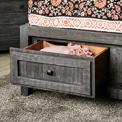 Oakridge Charcoal E.King Bed - Ornate Home