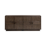 Oakridge Havana Brown 4-Door Cabinet