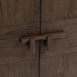 Oakridge Havana Brown 4-Door Cabinet