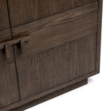 Oakridge Havana Brown 4-Door Cabinet