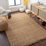 Oaks Perfect Flatweave Jute Rug - Ornate Home