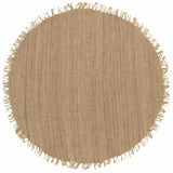 Oaks Perfect Flatweave Jute Rug - Ornate Home
