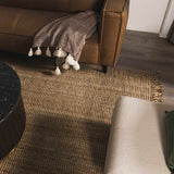 Oaks Perfect Flatweave Jute Rug - Ornate Home