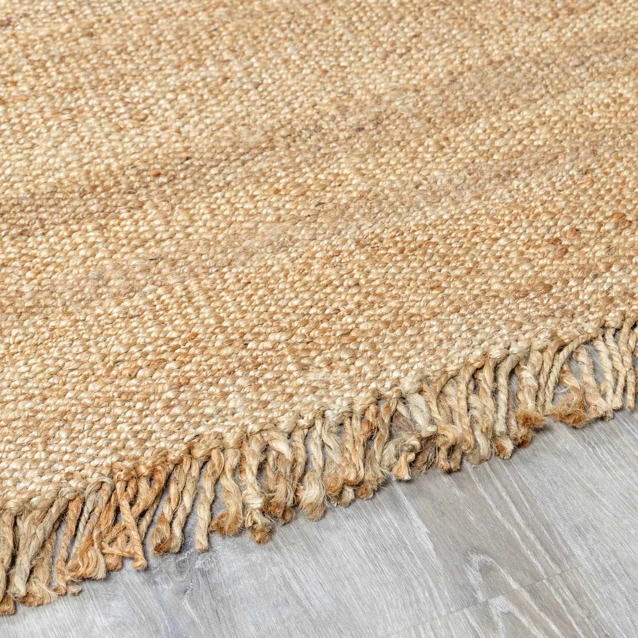 Oaks Perfect Flatweave Jute Rug - Ornate Home