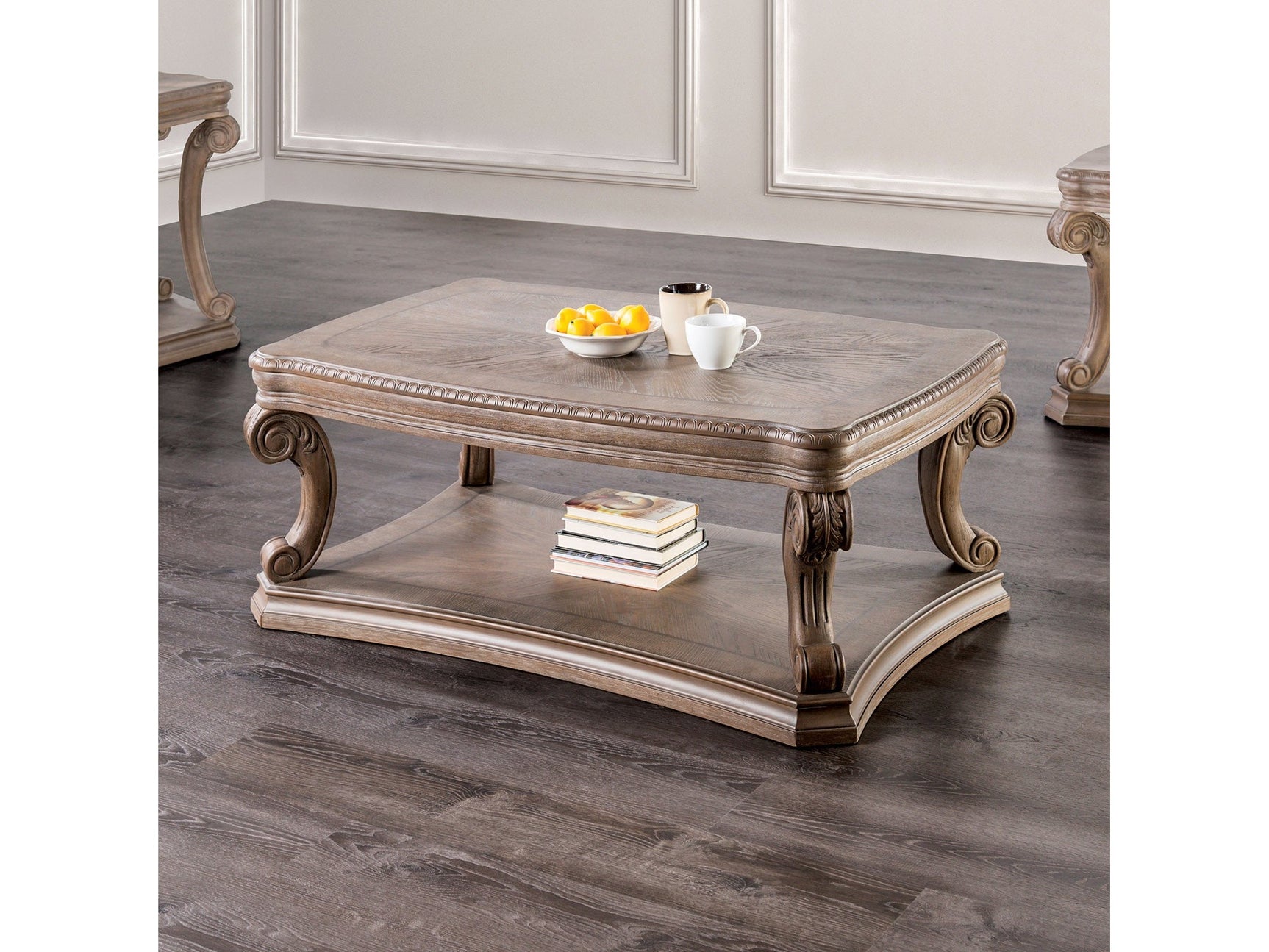 Oakway Weathered Oak Coffee Table - Ornate Home