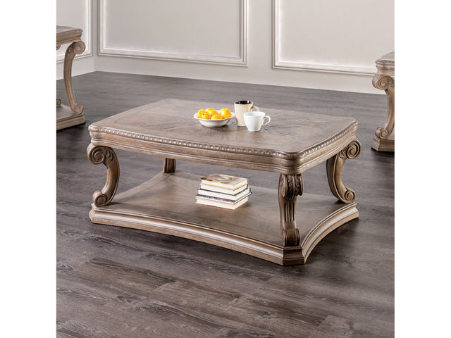 Oakway Weathered Oak Coffee Table - Ornate Home