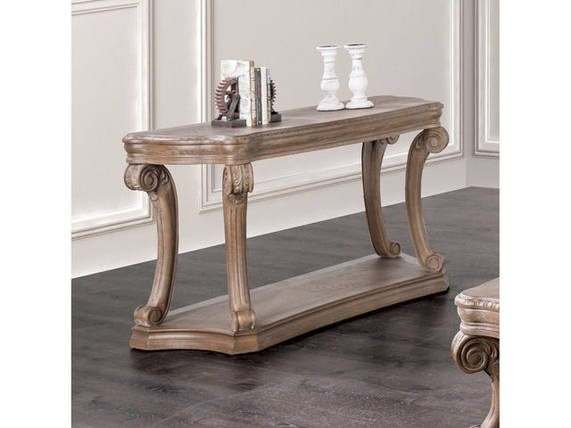 Oakway Weathered Oak Sofa Table - Ornate Home