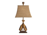 Oar Brown Accent Lamp (Set of 2) - Ornate Home